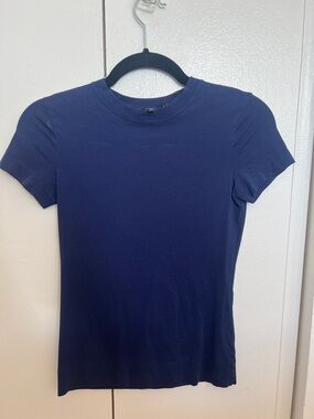 Theory Navy Short-Sleeve Women's Tee